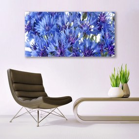 Tablou pe panza canvas Flori Floral violet