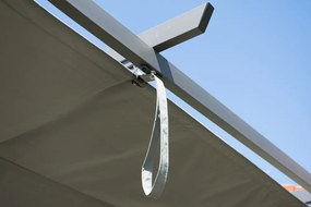 Santana cremă terasă baldachin 3x3m Garden Point