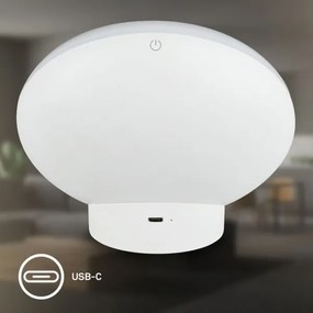 Brilo - Lampă de birou TARA LED RGBIC dimabilă LED/6W/230V 3000-6500K albă + telecomandă
