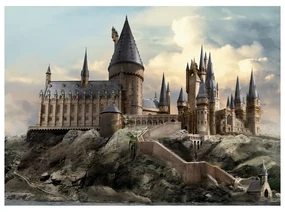 Tapet foto pentru copii Harry Potter Hogwarts 252x 182 cm, 4 părți