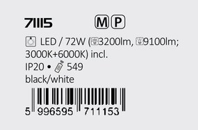 Plafoniera LED CCT cu telecomanda Bitsi