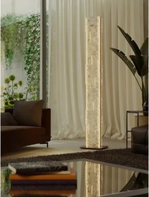 MAXLIGHT F0063 - Lampă de podea LED EVEREST LED/105W/230V maro
