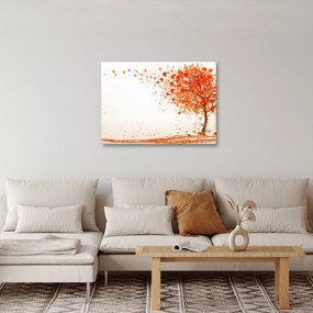 Tablou - Copac în vâmnt (70x50 cm)