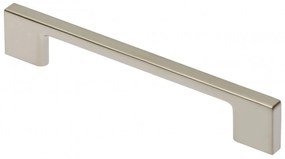 Maner metalic pentru mobilier, model SARMIS, stil modern/minimalist, Distanta dintre gauri = 320 mm, finisaj inox (Distanta dintre gauri: 320 mm)
