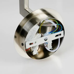 Lampă LED de perete Brilagi DAYA 1xE14/40W/230V + LED/3W alb/crom mat