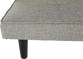 Canapea extensibilă, gri/negru, ZELDA NEW