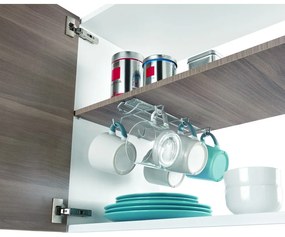 Suport pahare suspendat din oțel inoxidabil Metaltex Slide