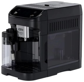 Espressor automat DeLonghi Magnifica PLUS ECAM 320.60.B, 1450W, 15 bar, 1.8l, 15 programe, 13 trepte de macinare, Ecran tactil TFT, LatteCrema Hot, Boabe de cafea, Negru