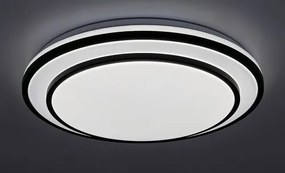 Plafoniera LED cu telecomanda Lupita negru, alb