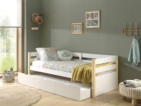 Sertar pentru pat copii MARGRIT, 90 x 190 cm, pentru spațiu de dormit sau depozitare – Vipack