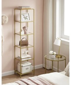 Bibliotecă GLASY aurie