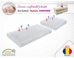 Set saltele MyKids Cocos Confort II 120x70x08 (cm) + 50x70x08 (cm)