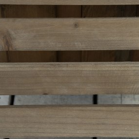Outsunny Lot de 2 suporturi pentru plante pătrate, purtător de plante cu roți, suport pentru ghivece, pentru interior și exterior | Aosom Romania