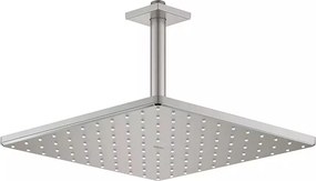 Palarie si brat de dus Grohe Rainshower Mono Cube 310 crom periat Supersteel cu 1 functie