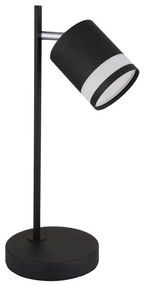 Lampa de masa cu Spot directionabil metal negru LUCERO