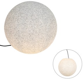 Lampa moderna de exterior gri 45 cm IP65 - Nura