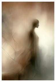 Tablou figură eterică în lumină