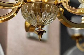 Candelabru 8 brate LUX realizat manual Amy