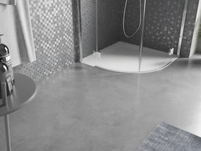 Mexen Bert brodzik semi-rotund SMC 90 x 90 cm, alb - 4KR109090
