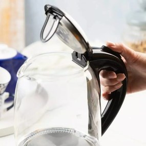 Fierbător electric din sticlă cu LED, 1.7 L, Klausberg KB-7886
