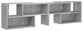 Comoda TV, gri beton, 149x30x52 cm, PAL 1, Gri beton