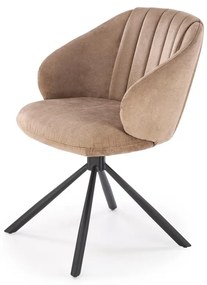 Scaun rotativ K533 stofa cappucino