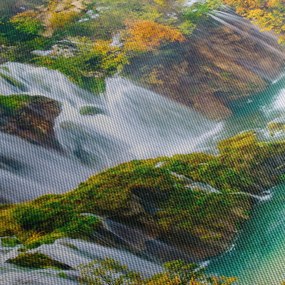 Tablou - Parcul Național Lacurile Plitvice (120x50 cm)
