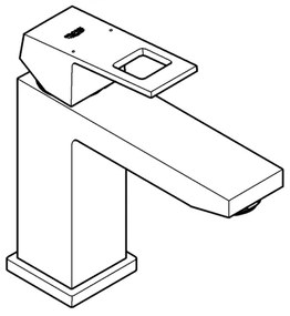 GROHE 23446000 - Baterie lavoar EUROCUBE DN 15 crom lucios