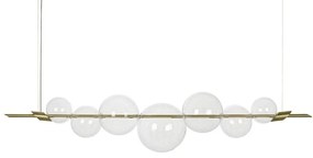 Lustra LED suspendata deosebita design modern Glass 140