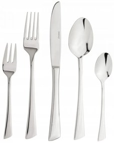 Set tacamuri Kinghoff KH 3520, 72 piese, Pentru 12 persoane, Cutie, Otel inoxidabil, Argint