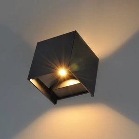 Aplică LED de exterior Brilagi CUBE LED/6W/230V IP54