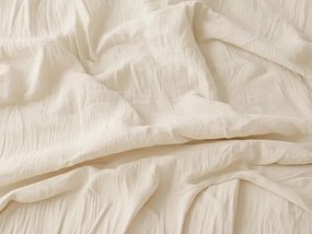 Lenjerie de pat din muselina PURELY crem Dimensiunile lenjeriei: 80 x 80 cm | 135 x 200 cm