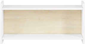 Poliță de perete pentru copii BUBO 35x72 cm alb/stejar deschis