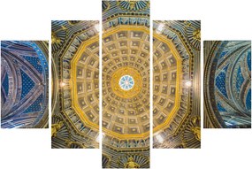 Tablou cu tavanul bisericii Siena (150x105 cm)