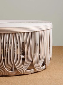 Masuta de cafea, din rattan, Mara