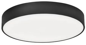 Plafoniera LED dimabila cu telecomanda SOTTO neagra