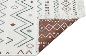 Covor, Ar 05, 80x150 cm, Bej / Albastru / Nurcă