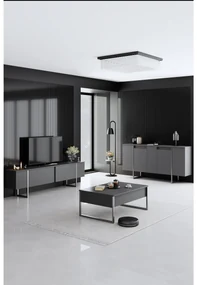 Set mobilier living Luna 1 (antracit + arigintiu). 1102304