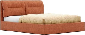 Pat Marsel Tapitat cu Saltea 120/140/160/180x200cm - 120x200