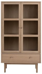 Vitrină în decor de stejar Actona Aston