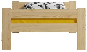 Pat din lemn Prima 100x200 nevopsit cu somieră