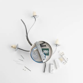 Aplică LED Brilagi MISTEL 3xG9/3W/230V crom lucios/fumuriu