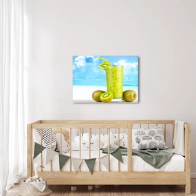 Tablou - smoothie kiwi (70x50 cm)