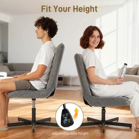 HOMCOM Scaun reclinabil pe 4 niveluri cu otoman separat în efect de catifea, 66x80x93-104 cm, Gri | Aosom Romania