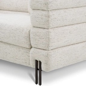 Canapea design LUX York, Seashell off-white