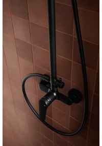 Set de duș cu baterie KFA Armatura 5556-910-81 OTAVA alamă/negru mat