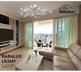 Rabalux 2839 - Plafonieră LILIAN 4xE14/40W/230V