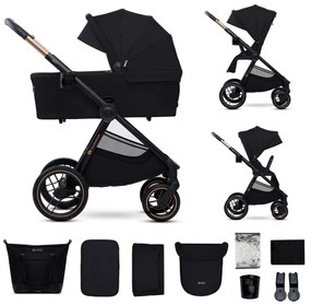 Cărucior de copii combinat 2 în 1 KINDERKRAFT NEA 2 Midnight black