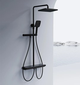 Set dus cu termostat REA Pedro Black