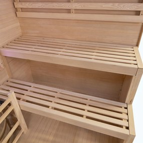 Vnútorná sauna Vantaa 150 so soľnými kameňmi